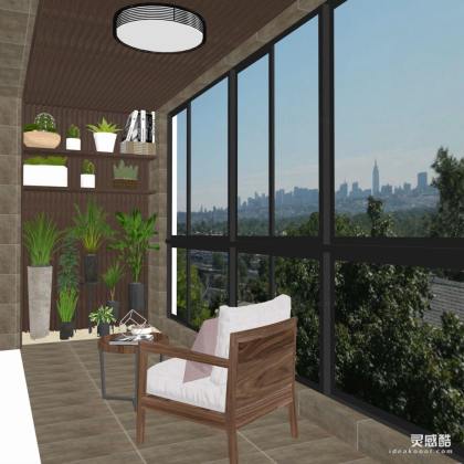 阳台花园丨