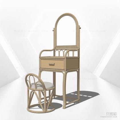 民宿风梳妆台丨