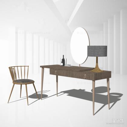 新中式梳妆台丨