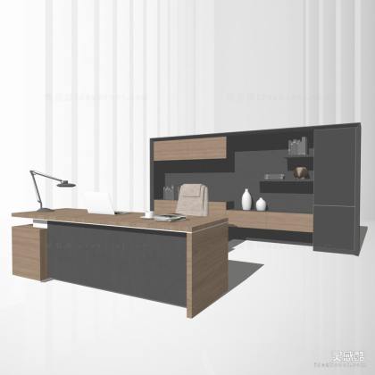 办公室办公桌椅组合 办公椅丨