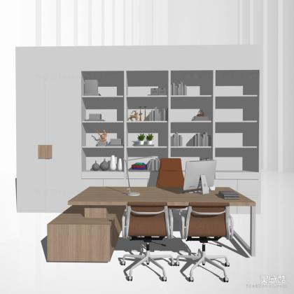 办公室办公桌椅组合 办公椅 电脑椅 书架 书柜丨