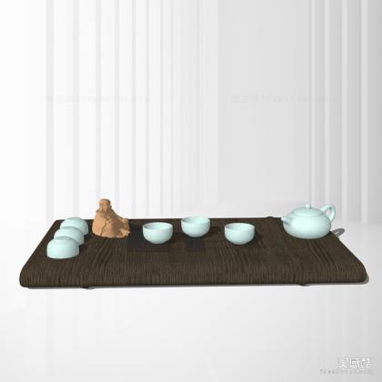 中式茶盘 茶壶丨
