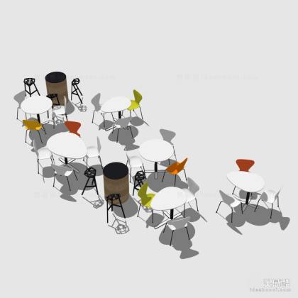 休闲餐桌椅组合丨