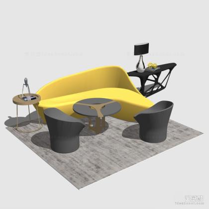 现代异形桌椅丨