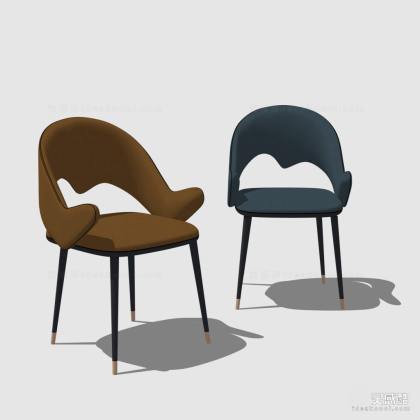 现代餐椅丨