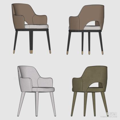 现代餐椅丨