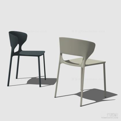 现代简约餐椅丨