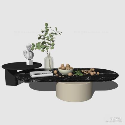 现代茶几组合丨
