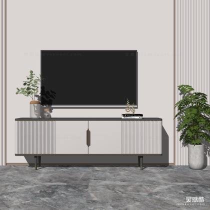电视柜 花瓶丨
