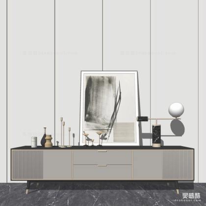 北欧轻奢电视柜丨