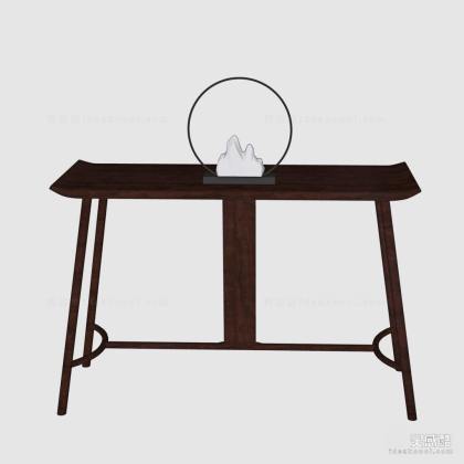 中式端景台 案台丨