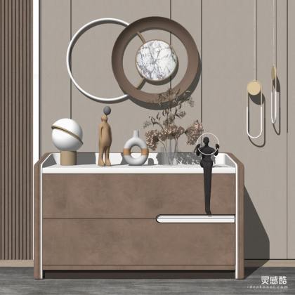 现代风格玄关柜 边柜丨