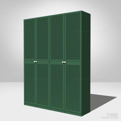 百叶窗柜 衣柜丨