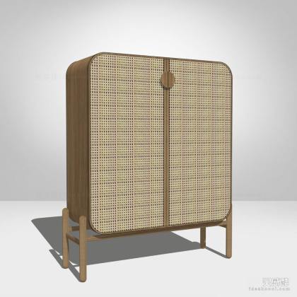 民宿侘寂边柜丨