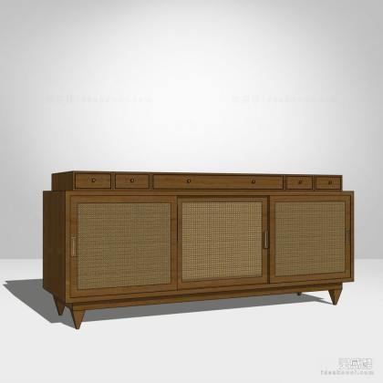 民宿侘寂边柜丨