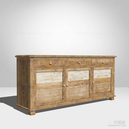 民宿侘寂边柜丨