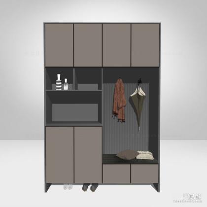 现代鞋柜 衣柜丨