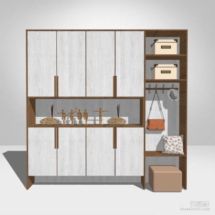 现代鞋柜 衣柜丨