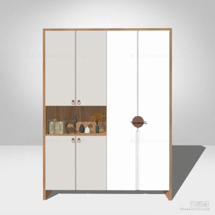 现代衣柜 鞋柜丨