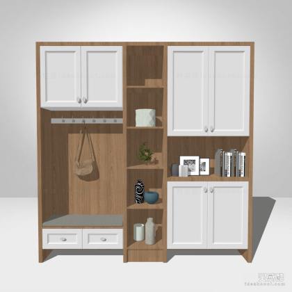 现代衣柜 鞋柜丨