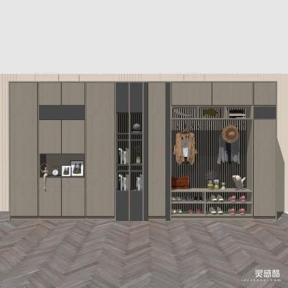 现代衣柜 鞋柜丨