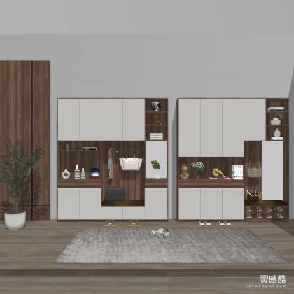 现代衣柜 鞋柜丨