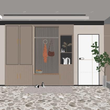 现代衣柜 鞋柜丨