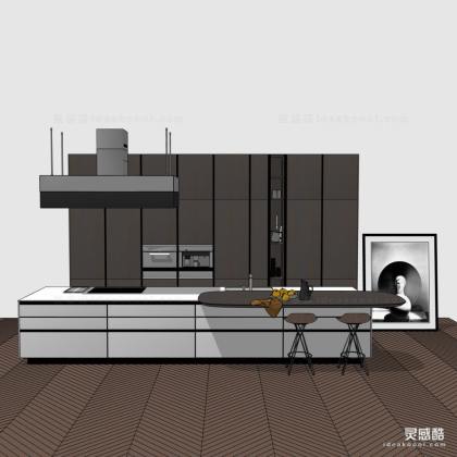 现代厨房橱柜丨