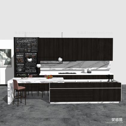 现代厨房橱柜丨