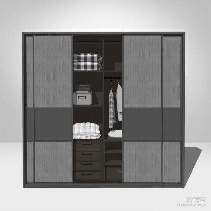 现代衣柜丨