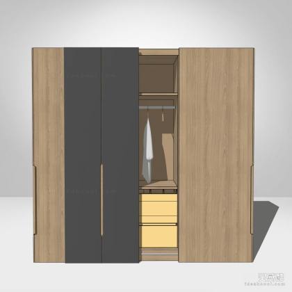 现代衣柜丨