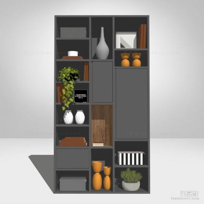 现代书柜丨