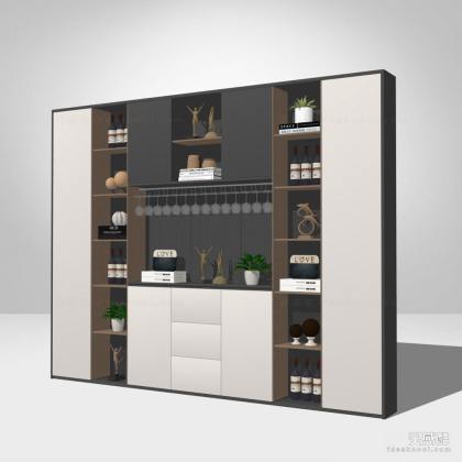现代酒柜丨
