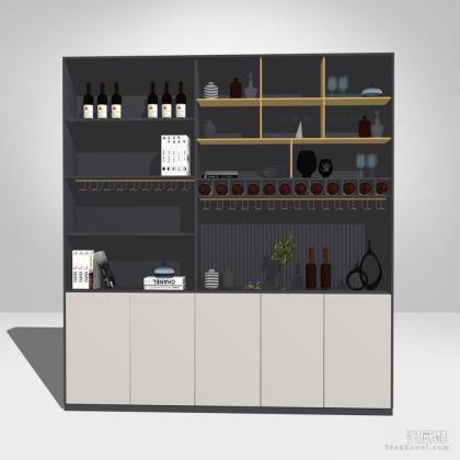 现代酒柜丨