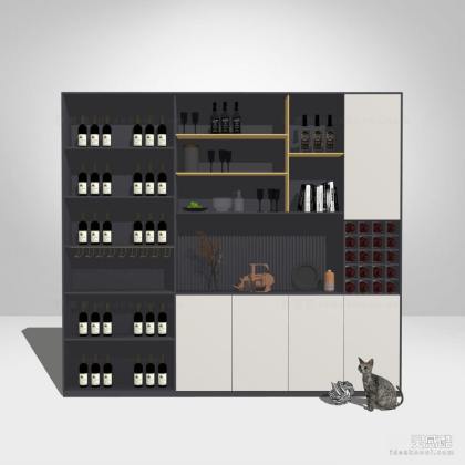 现代酒柜丨