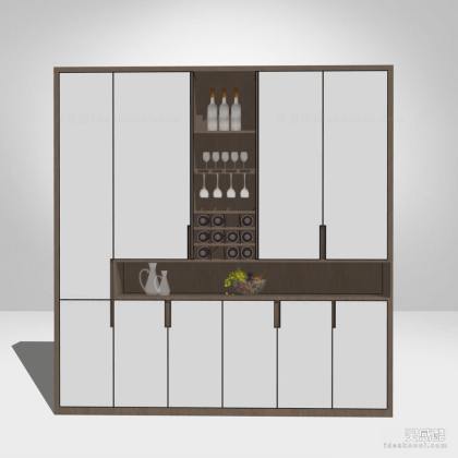 现代酒柜丨