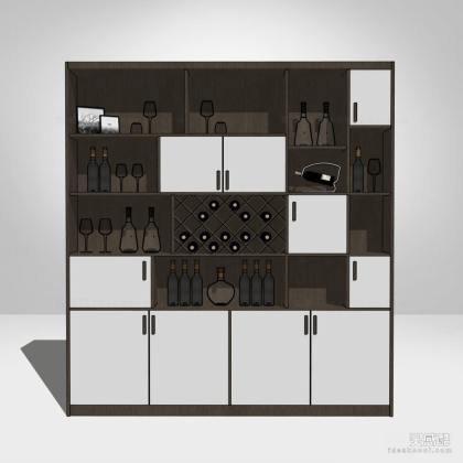 现代酒柜丨