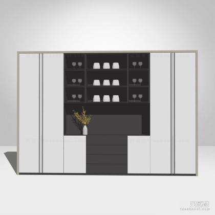 现代酒柜丨