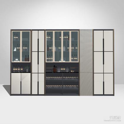 现代酒柜丨