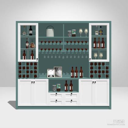 美式酒柜丨