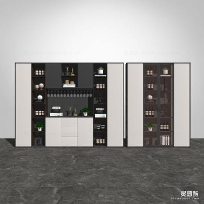 现代酒柜丨