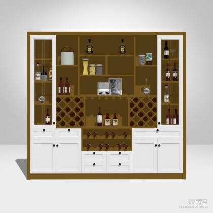 欧式酒柜丨