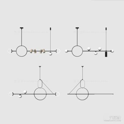 现代吊灯丨
