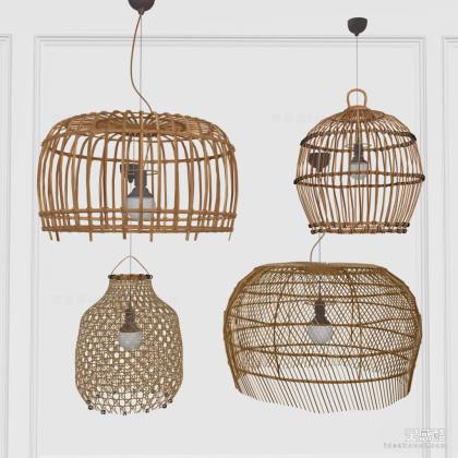 新中式吊灯 东南亚吊灯丨
