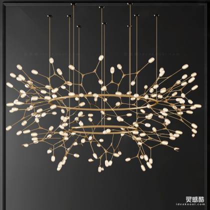 现代吊灯 装饰吊灯花树丨