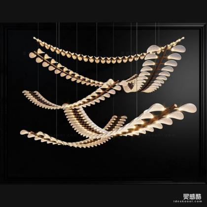 现代水晶装饰吊灯丨