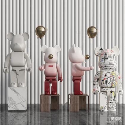 潮流雕塑摆件丨