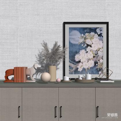 现代边柜 桌面装饰摆件 挂画丨