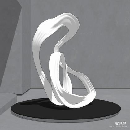 现代抽象雕塑丨