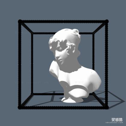 欧式头像摆件丨